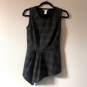 Asymmetrical White House Black Market top